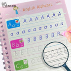 Caderno De Caligrafia Reutilizável Mágico Inteligente Para Crianças