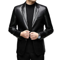 Jaqueta Masculina Gola Lapela Estilo Casual Elegante