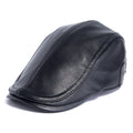 Boina Masculina em Couro Vintage