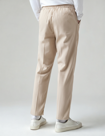 Pantalon en lin Zanzibar (coupe droite)