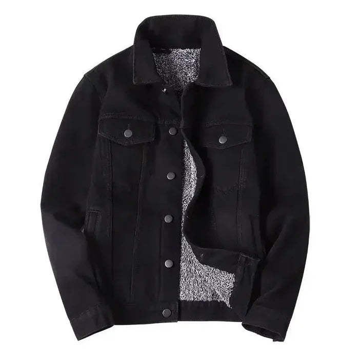 Jaqueta Jeans Masculina Peludo Style