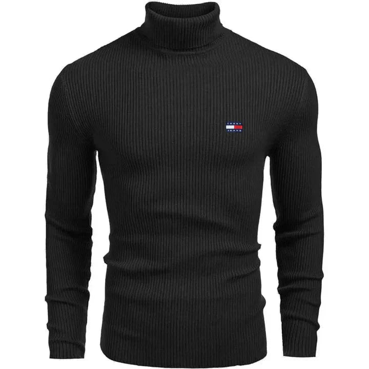 Suéter de Cuello Alto Para Hombre Tommy