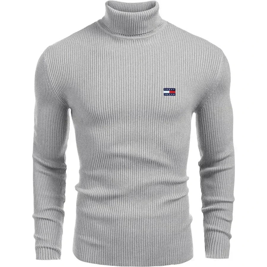 Suéter de Cuello Alto Para Hombre Tommy